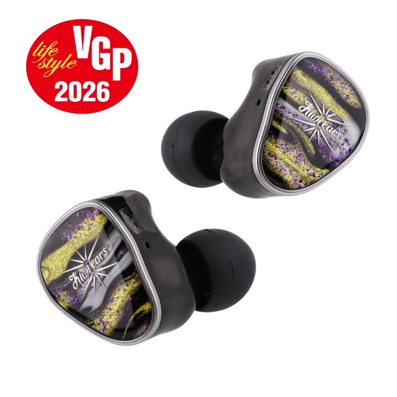 Kiwi Ears tude | Beryllium DD + 3BA + Vibration Transducer Kiwi Ears tude | Beryllium DD + 3BA + Vibration Transducer