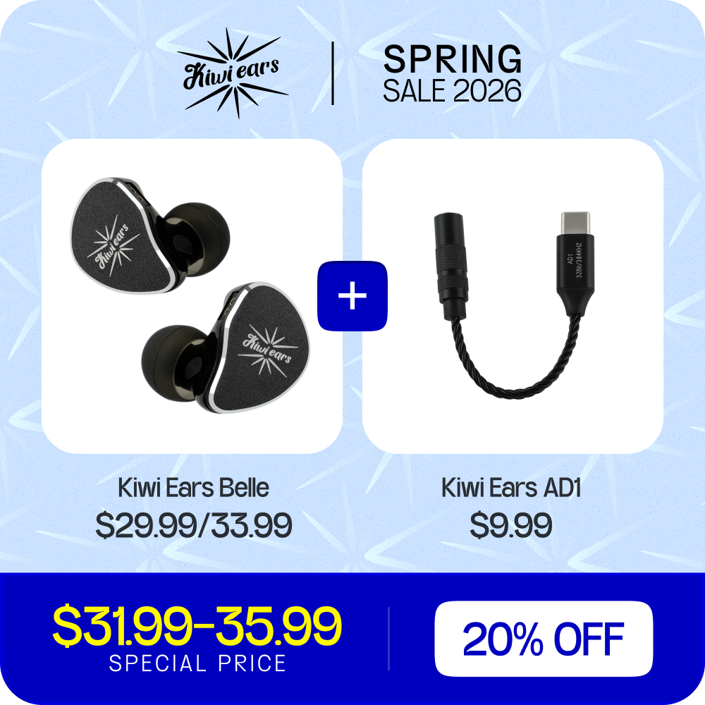 Kiwi Ears Belle + Kiwi Ears AD1