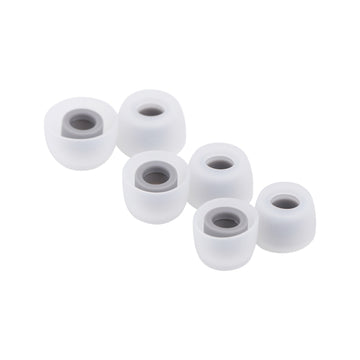 Kiwi Ears Flow Wide Bore Silicone IEM Ear Tips, 3 Sizes S/M/L