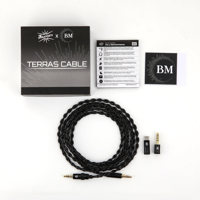 Kiwi Ears x B Media Terras Headphone Cable